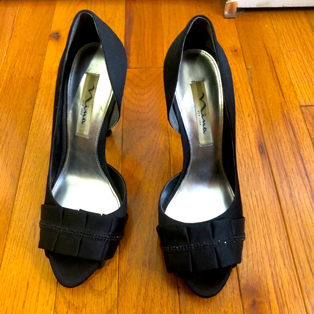 Nina black high heels